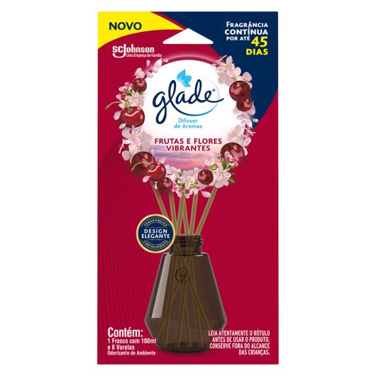 Difusor de Aromas Frutas e Flores Vibrantes Glade Caixa 100ml - Imagem em destaque