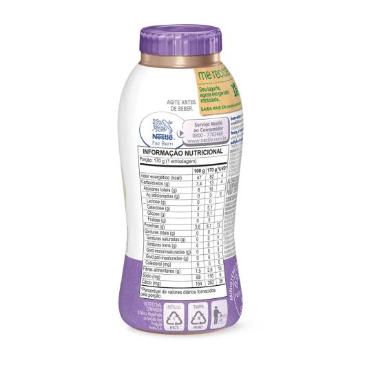 Iogurte Desnatado Ameixa, Aveia e Amaranto Zero Lactose Nesfit 170g - Imagem em destaque