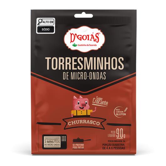 Torresmo D'Goiás Microondas Gourmet Churrasco 90g - Imagem em destaque
