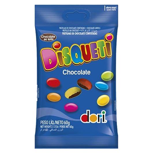 Pastilha Dori Chocolate Disqueti 60g - Imagem em destaque