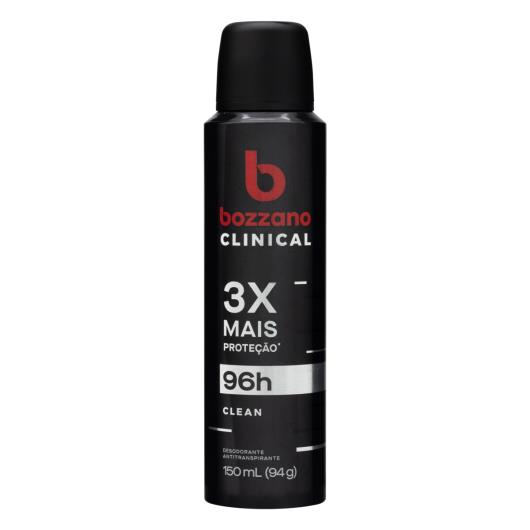 Desodorante Aerossol Clean Bozzano Clinical 150ml - Imagem em destaque