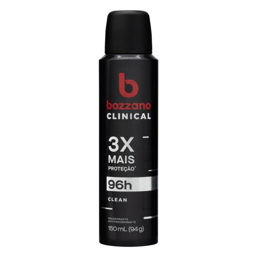 Desodorante Aerossol Clean Bozzano Clinical 150ml - Imagem em destaque