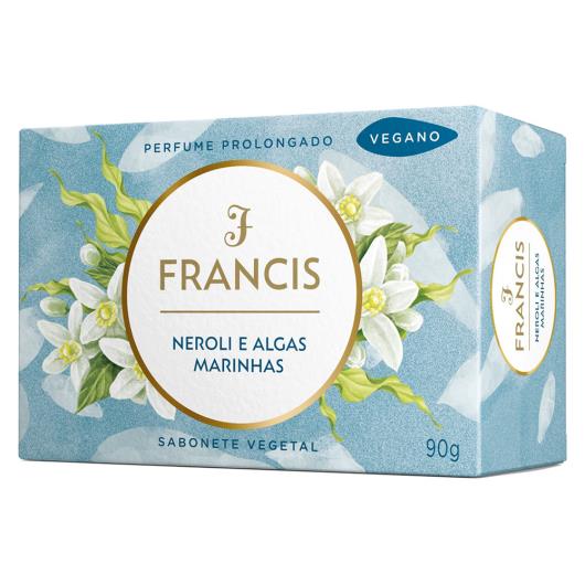 Sabonete Barra Vegetal Neroli e Algas Marinhas Francis Caixa 90g - Imagem em destaque