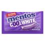 Goma de Mascar Blue Raspberry Zero Açúcar Mentos Cool White Envelope 8,5g