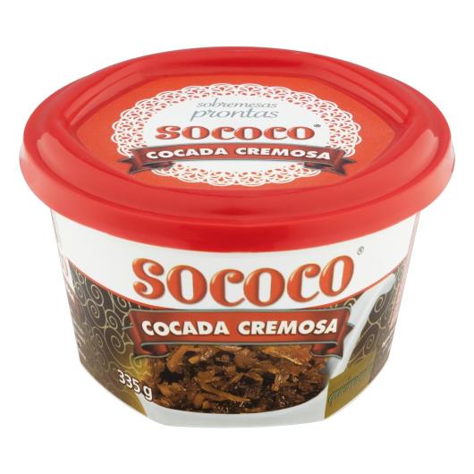 Cocada Queimada Cremosa Sococo Pote 335g - Imagem em destaque