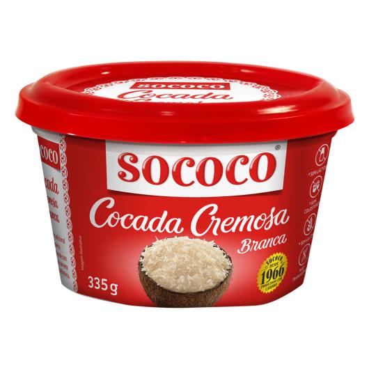 Cocada Branca Cremosa Sococo Pote 335g - Imagem em destaque