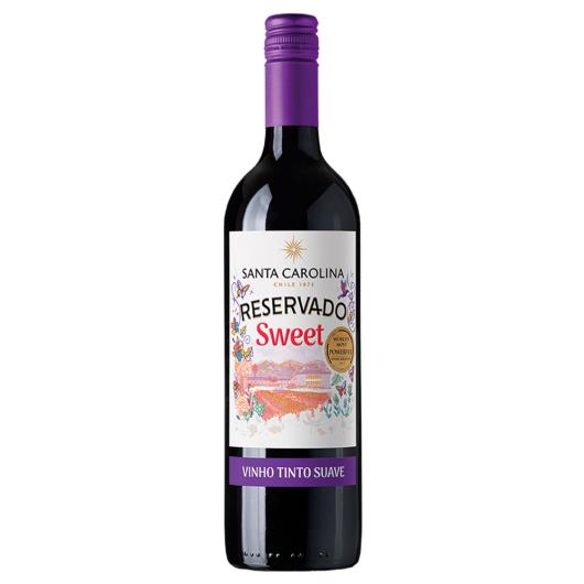 Vinho Chileno Tinto Suave Santa Carolina Reservado 750ml - Imagem em destaque