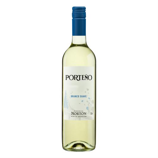 Vinho Argentino Branco Suave Porteño Norton Mendoza Garrafa 750ml - Imagem em destaque