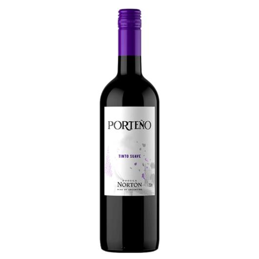 Vinho Tinto Argentino Norton Porteño Suave 750ml - Imagem em destaque