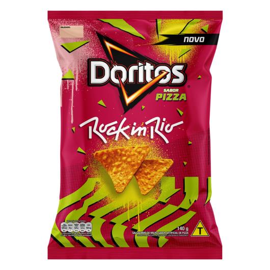 Salgadinho de Milho Pizza Rock in Rio Doritos Pacote 140g - Imagem em destaque