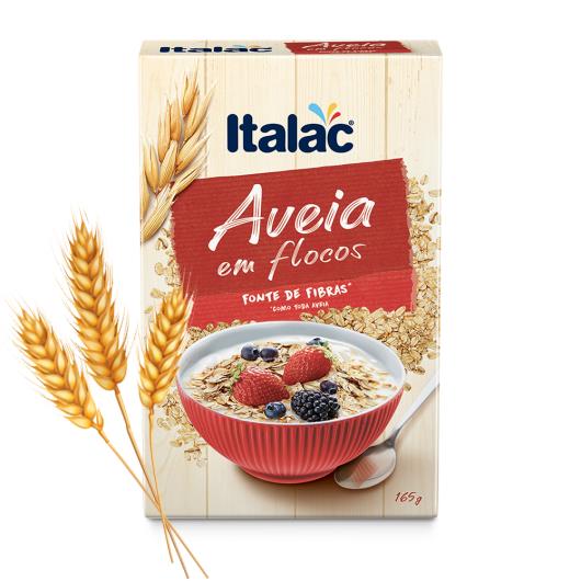 Aveia em flocos Italac Caixa 165 G - Imagem em destaque