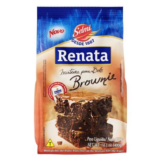 Mistura para Bolo Brownie Renata Pacote 400g - Imagem em destaque