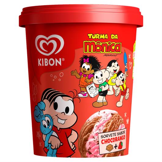 Sorvete Chocorango Turma da Mônica Kibon Pote 800ml - Imagem em destaque