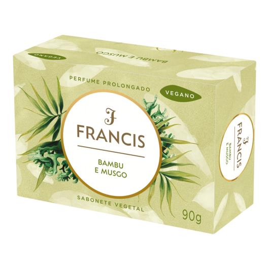 Sabonete Barra Vegetal Bambu e Musgo Francis Caixa 90g - Imagem em destaque