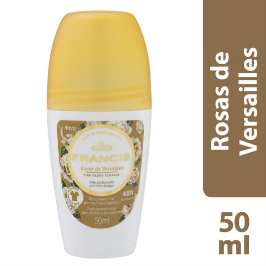 Antitranspirante Roll-On Rosas de Versailles Francis 50ml - Imagem em destaque