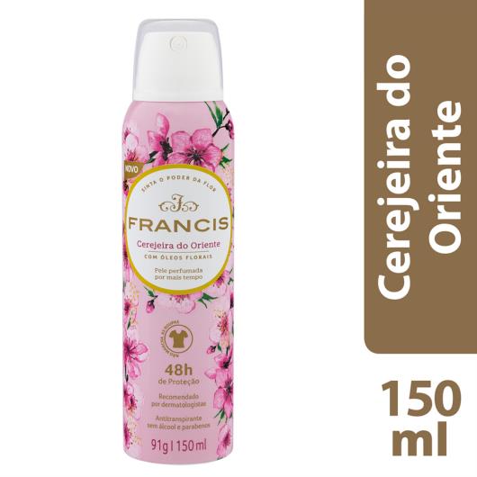 Antitranspirante Aerossol Cerejeira do Oriente Francis 150ml - Imagem em destaque