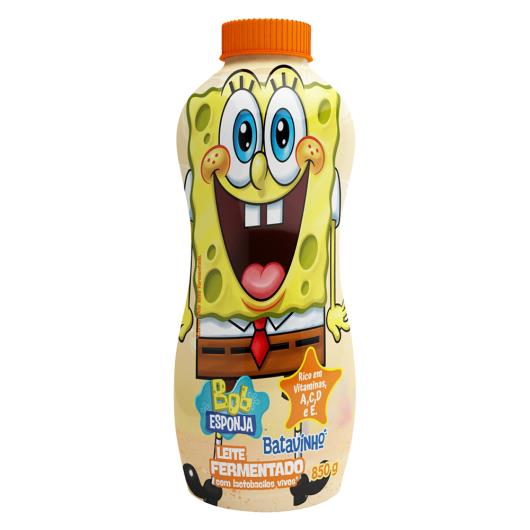Leite Fermentado Bob Esponja Batavo Batavinho Garrafa 850g - Imagem em destaque
