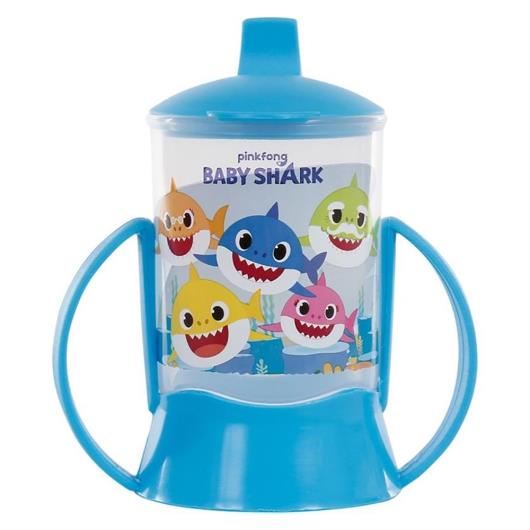 Copo Baby Go Com Alça e Tampa Baby Shark 200ML - Imagem em destaque