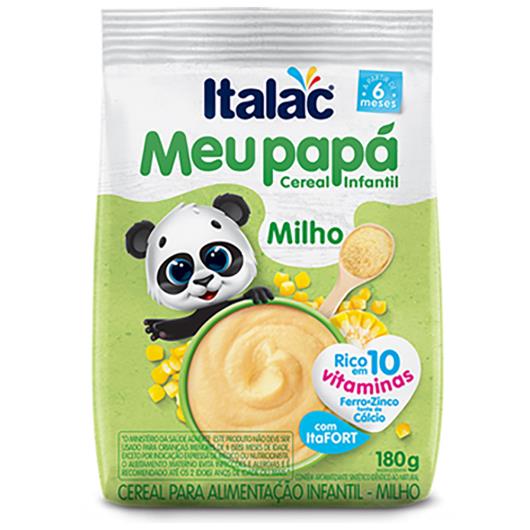 Cereal Infantil Italac Meu Papá Milho 180g - Imagem em destaque