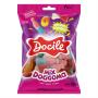 Bala de Goma Laranja, Morango ou Tutti Frutti Docile Mix Docigoma Pacote 190g