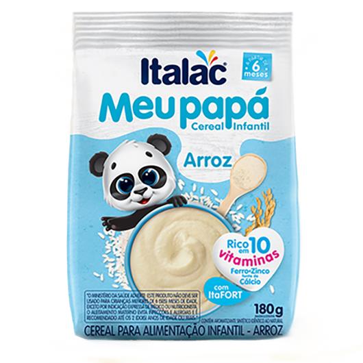Cereal Infantil Italac Arroz Meu Papá 180g - Imagem em destaque