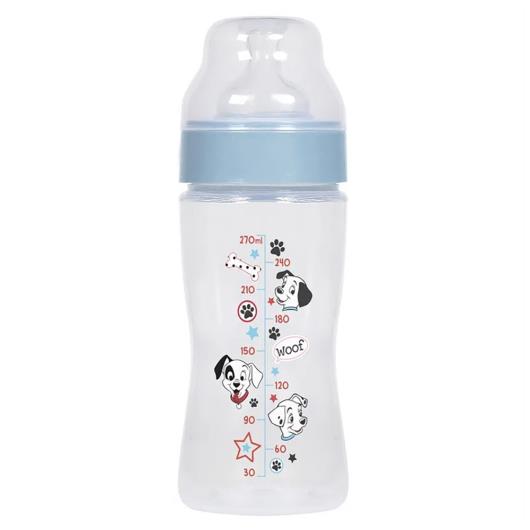 Mamadeira Baby Go Wide Neck Com Tampa Disney Dalmatas 270ml - Imagem em destaque