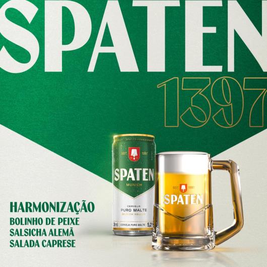 Cerveja Spaten Puro Malte 269ml - Imagem em destaque