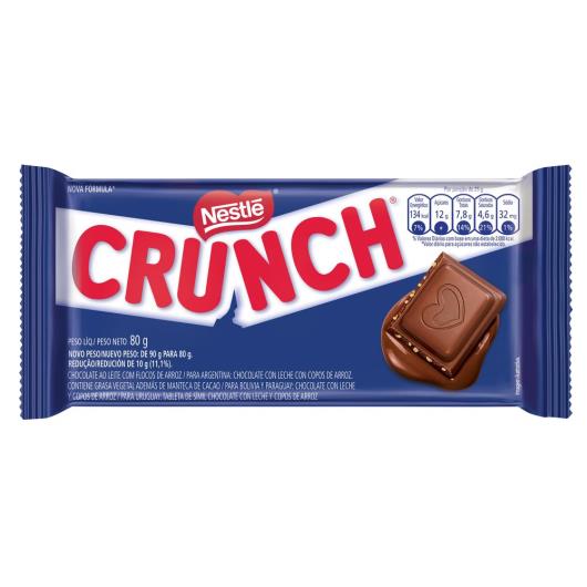 Chocolate ao Leite Crunch Pacote 80g - Imagem em destaque