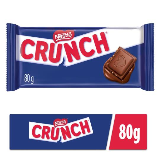 Chocolate ao Leite Crunch Pacote 80g - Imagem em destaque