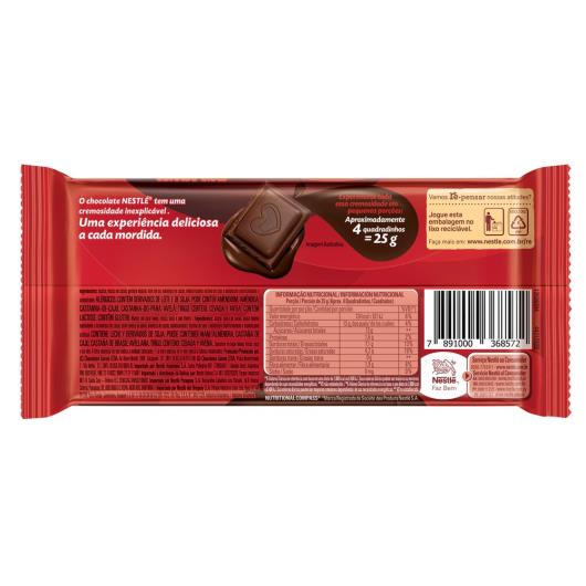 Chocolate NESTLÉ CLASSIC Meio Amargo Tablete 80g - Imagem em destaque