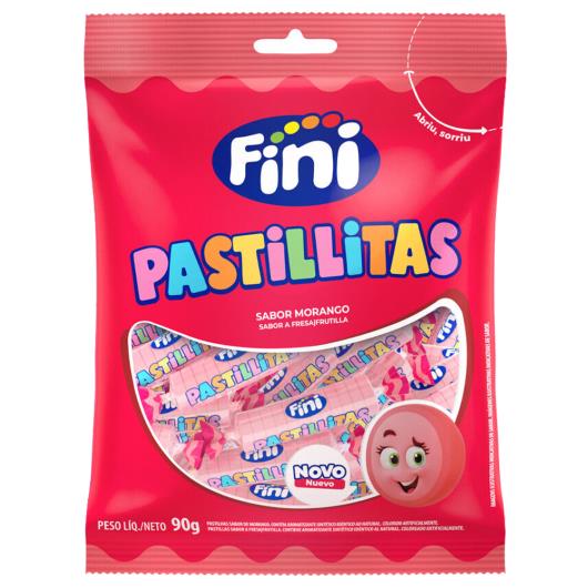 Pastilhas Fini Morango Pastillitas 90g - Imagem em destaque