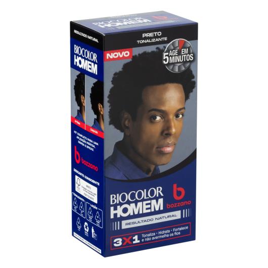 Kit Tonalizante Preto Biocolor Homem - Imagem em destaque