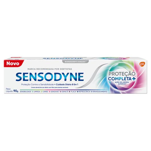 Creme Dental Sensodyne Proteção Completa Caixa 90g - Imagem em destaque