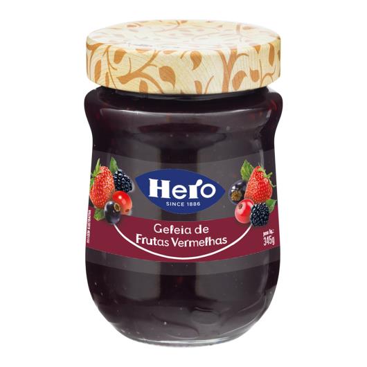 Geleia Frutas Vermelhas Hero Vidro 345g - Imagem em destaque