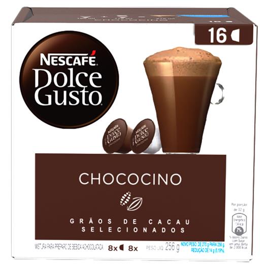 Cápsula de chocolate chococcino Dolce Gusto Nescau 256g - Imagem em destaque