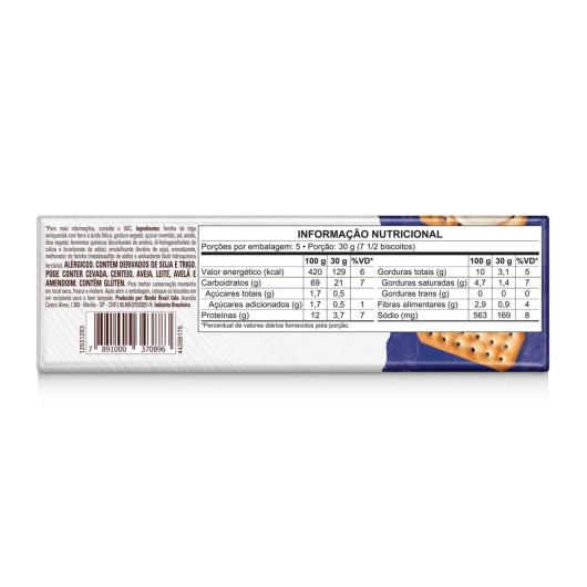 Biscoito Cream Cracker Tostines Pacote 150g - Imagem em destaque