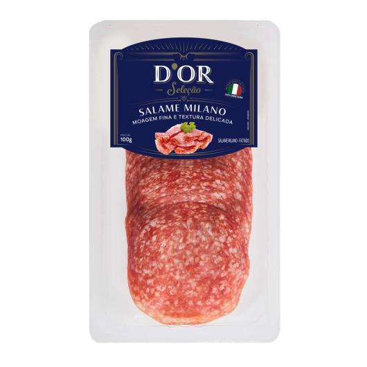 Salame D'OR Milano Seleção Fatiado 100g - Imagem em destaque