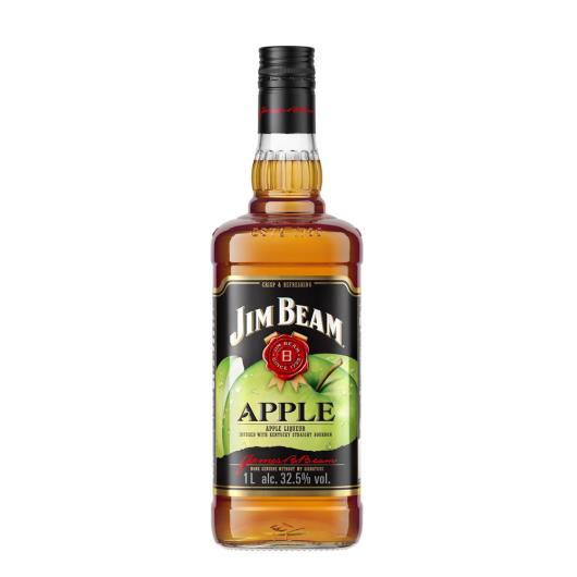 Whiskey Bourbon Jim Beam Apple 1L - Imagem em destaque