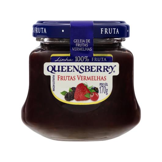 Geléia 100% fruta frutas vermelhas Queensberry 170g - Imagem em destaque