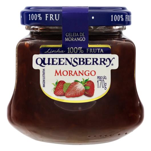 Geleia Morango Queensberry 100% Fruta Vidro 170g - Imagem em destaque