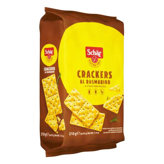 Biscoito Cracker com Alecrim sem Glúten Zero Lactose Schär Pacote 210g - Imagem em destaque