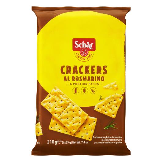 Biscoito Cracker com Alecrim sem Glúten Zero Lactose Schär Pacote 210g - Imagem em destaque