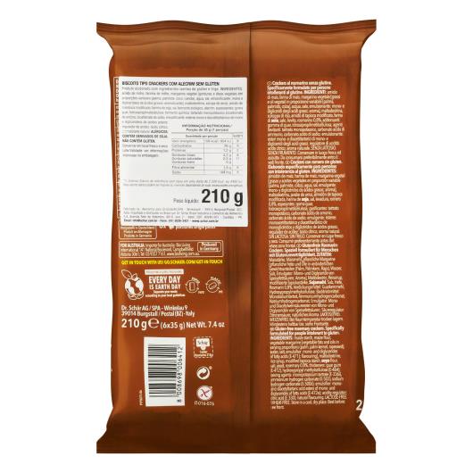 Biscoito Cracker com Alecrim sem Glúten Zero Lactose Schär Pacote 210g - Imagem em destaque