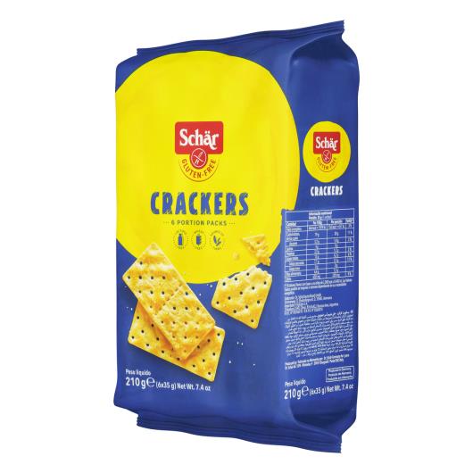 Biscoito Cracker sem Glúten Zero Lactose Schär Pacote 210g - Imagem em destaque