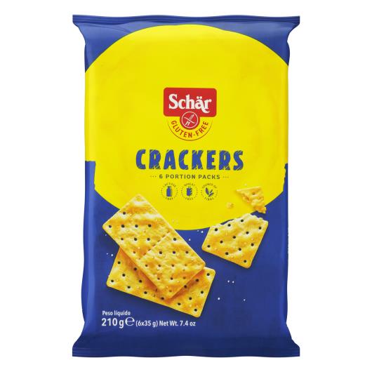 Biscoito Cracker sem Glúten Zero Lactose Schär Pacote 210g - Imagem em destaque
