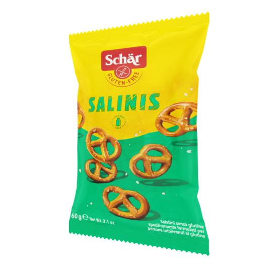 Biscoito Minipretzel Salinis sem Glúten Zero Lactose Schär Pacote 60g - Imagem em destaque