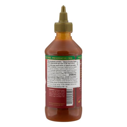 Molho de Pimenta Sriracha Tabasco Squeeze 256ml - Imagem em destaque