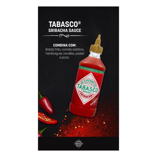 Molho de Pimenta Sriracha Tabasco Squeeze 256ml - Imagem em destaque