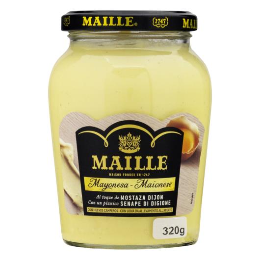 Maionese com Especiarias Maille Vidro 320g - Imagem em destaque