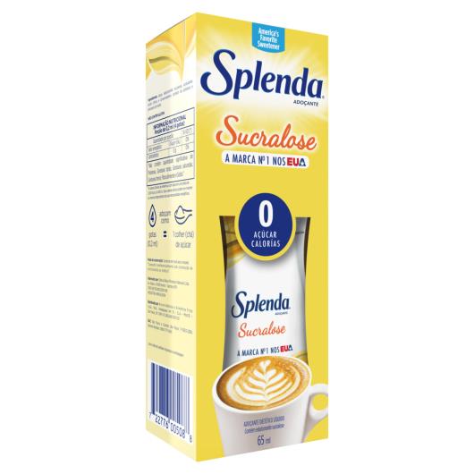 Adoçante Líquido Sucralose Splenda Caixa 65ml - Imagem em destaque